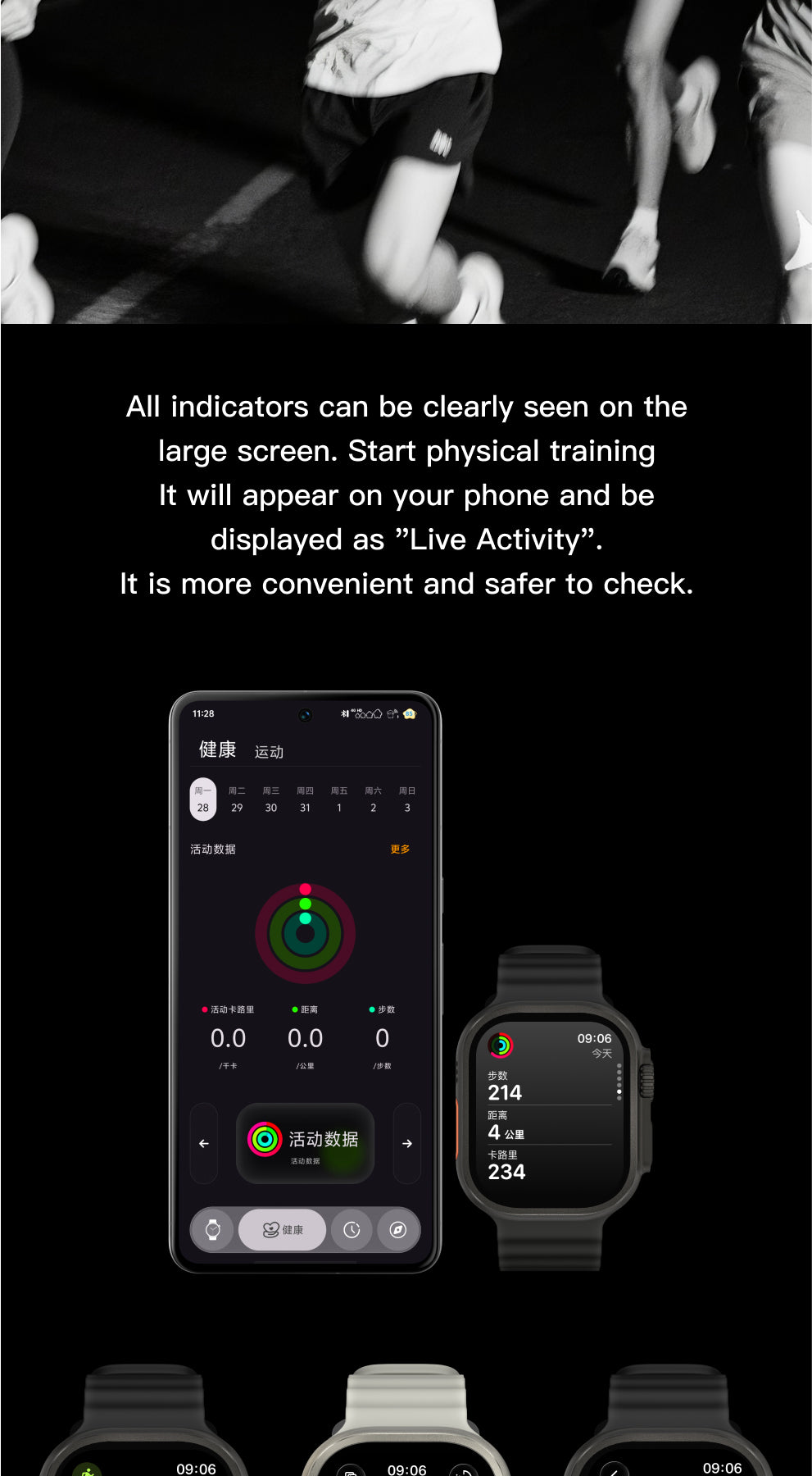 H26 Ultra+ Smart Watch – 2.0" AMOLED Display, Dual-Core Processor, IP67 Waterproof, Heart Rate & GPS Fitness Tracker