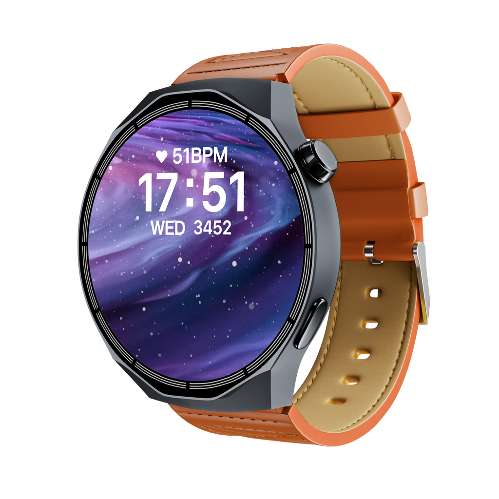 HT30 Smart Watch – 1.73" AMOLED Display, GS301W Chipset, IP67 Waterproof, Bluetooth Calling & Fitness Tracker for Men & Women
