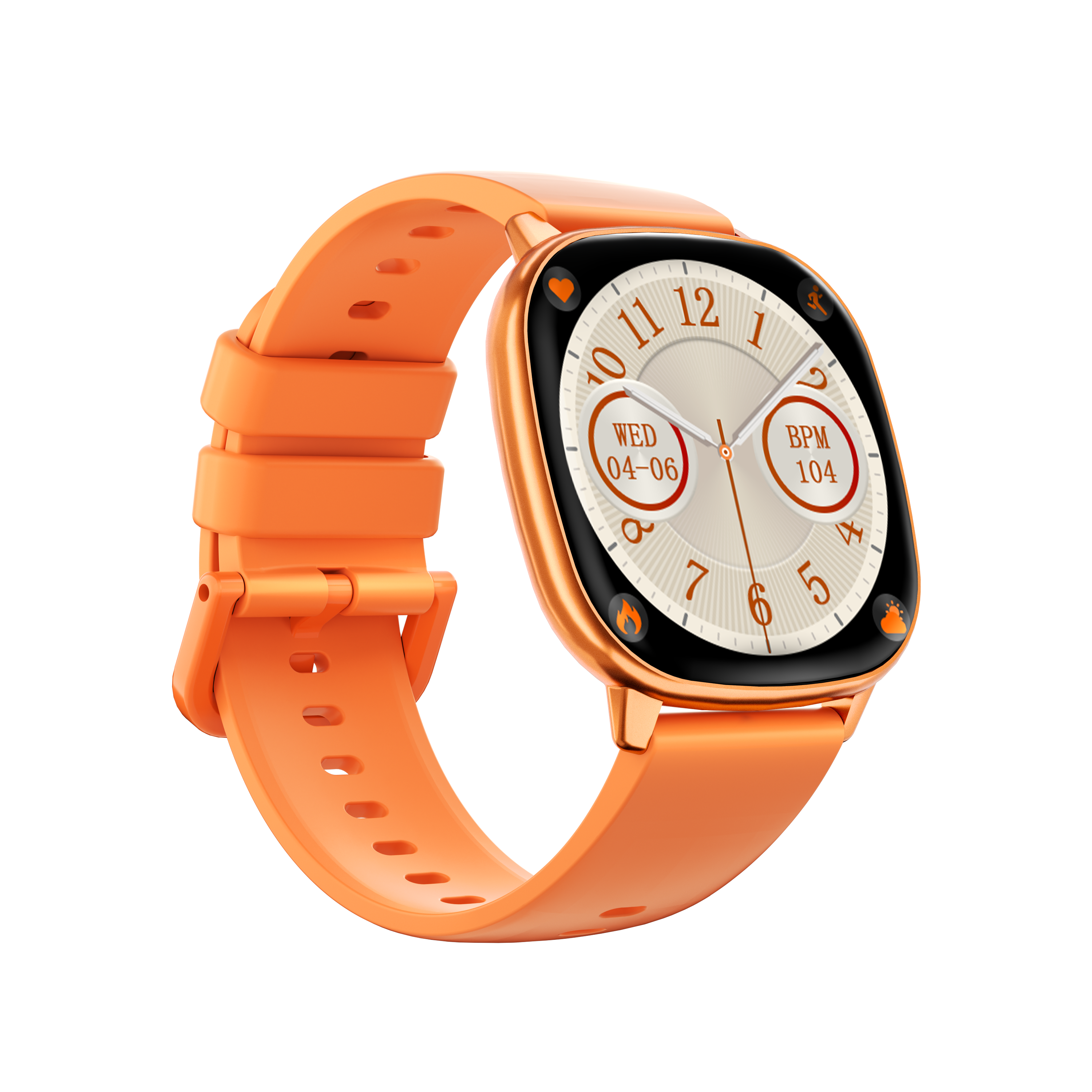 HD17 AIR Ultra-Thin Smart Watch | 1.73" AMOLED | Bluetooth Calling | IP68 Waterproof Fitness Tracker