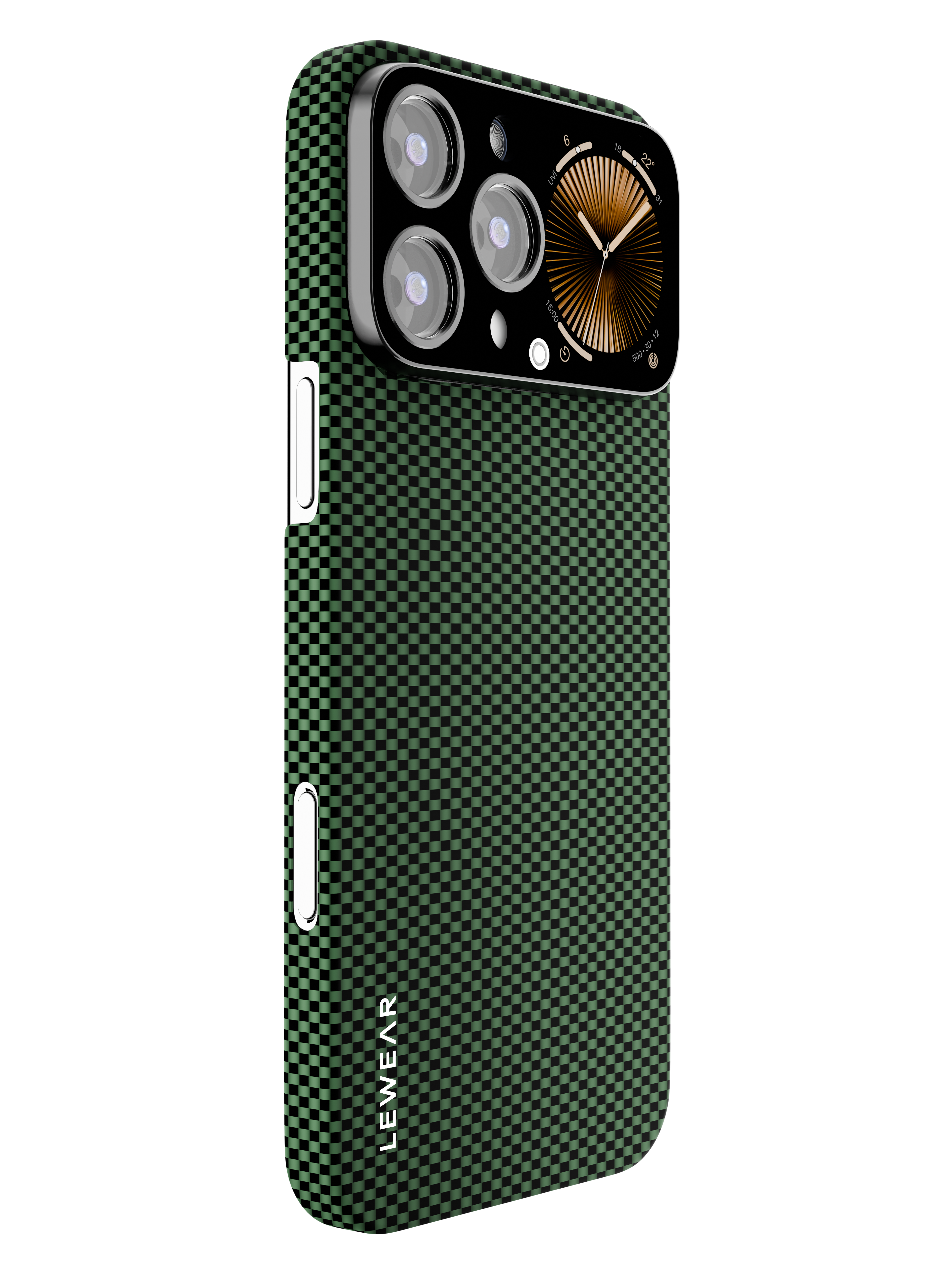Smart Window Phone Case with Mini LED Display – Real-Time Notifications, Music Control & Caller ID