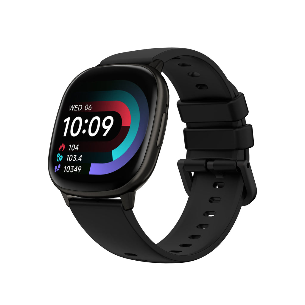 HD17 AIR Ultra-Thin Smart Watch in Black - Front View