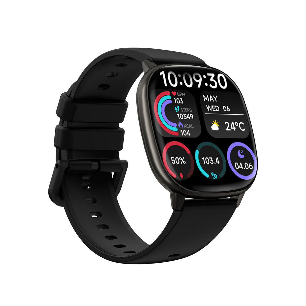 HD17 AIR Smart Watch Black - Angle View