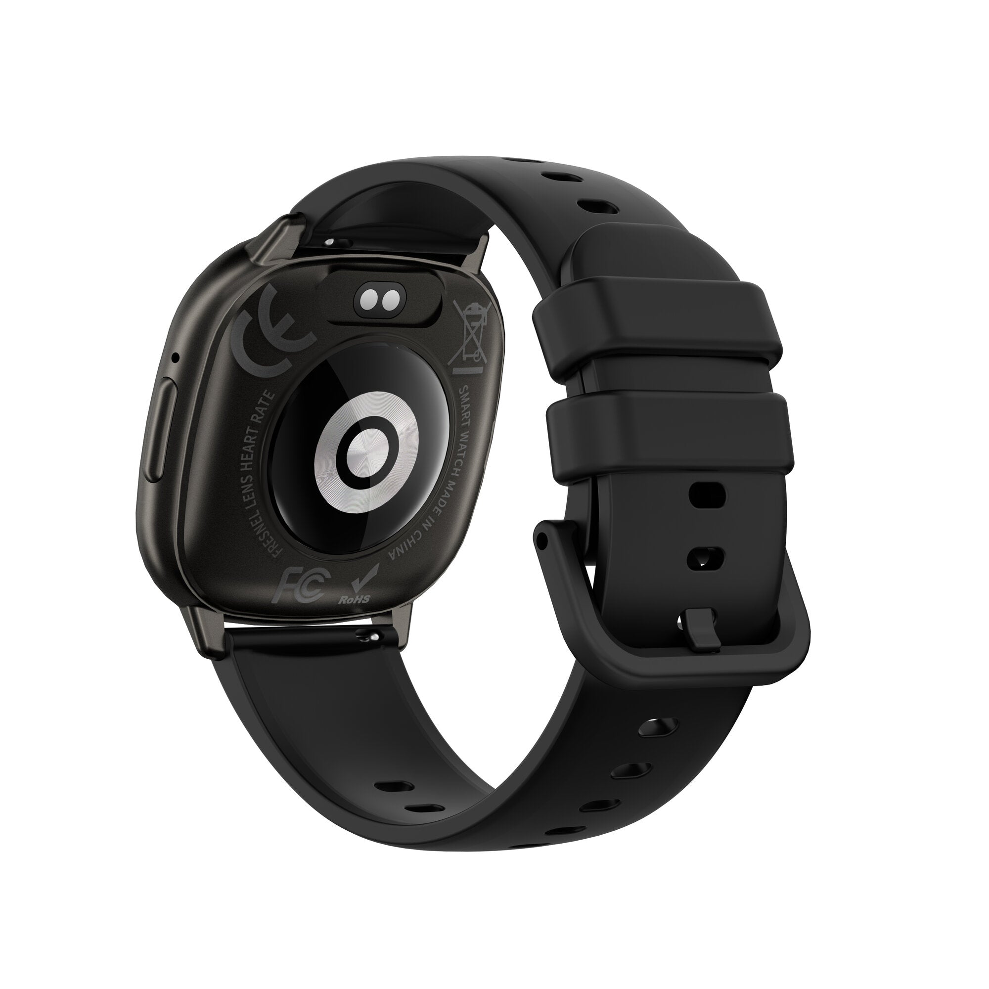 HD17 AIR Smart Watch Black - Back View