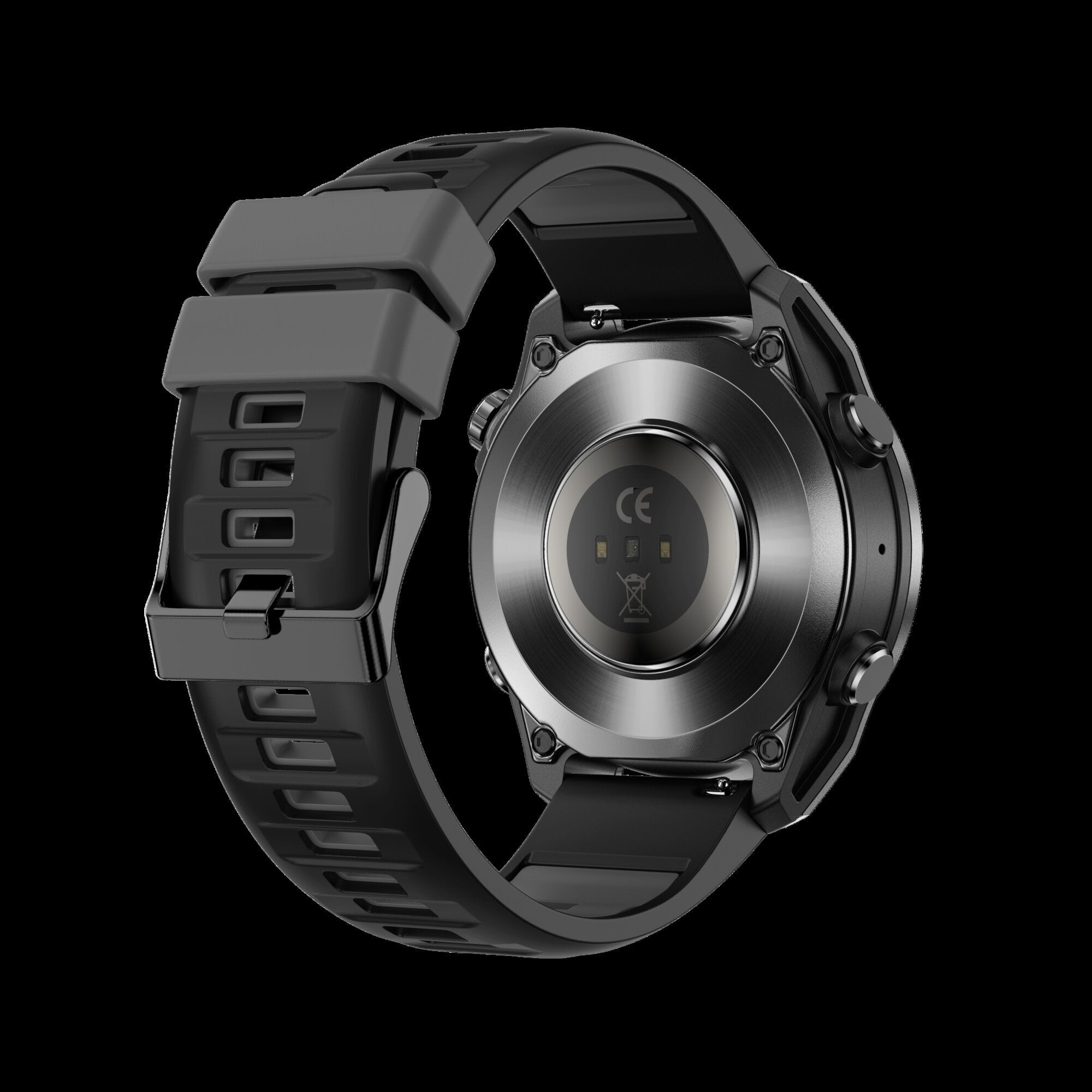 HD300 Smart Watch Black Silicone - Band Detail
