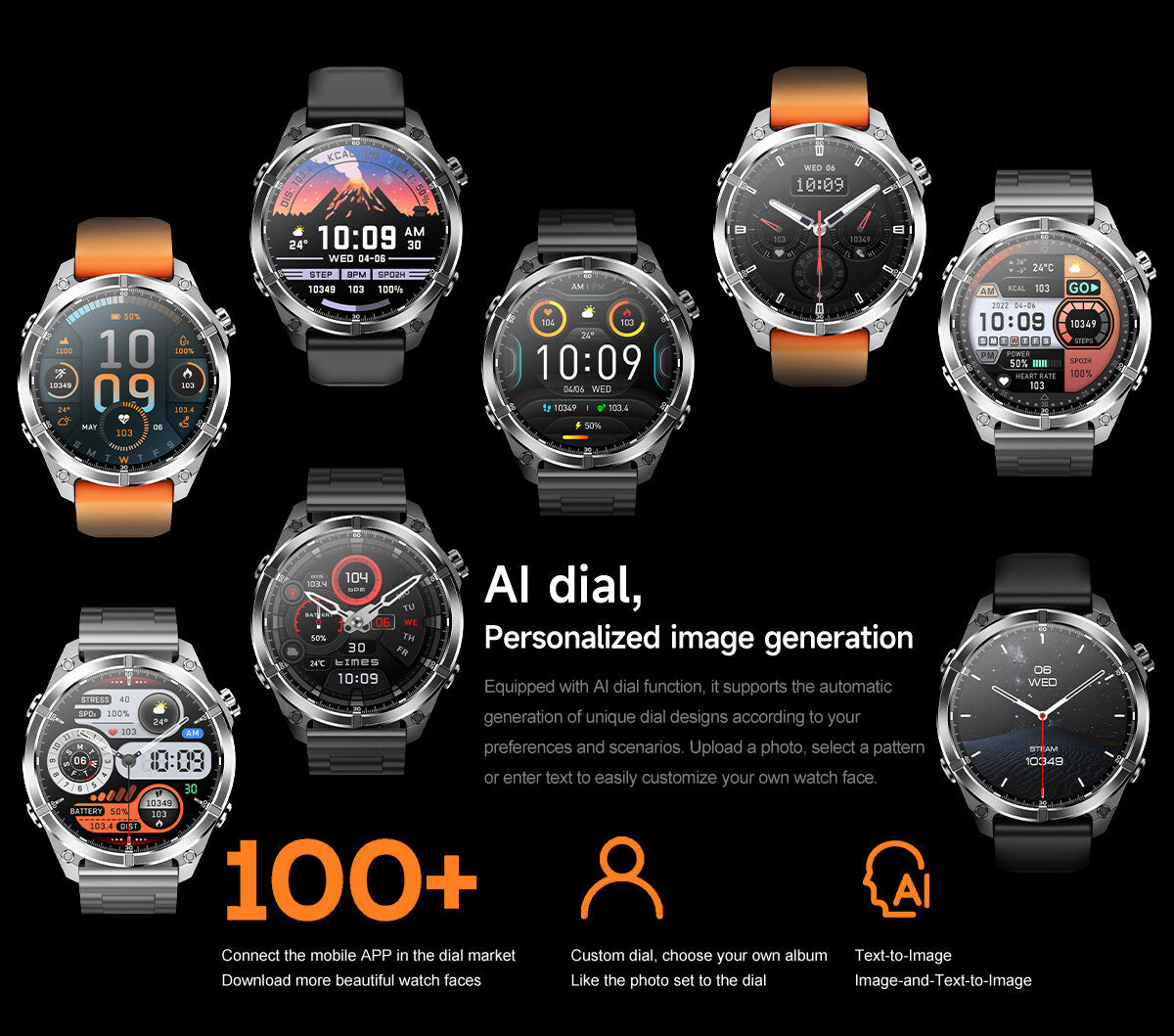 HD300 - AI Dial Personalized Watch Faces