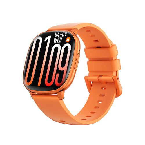 HD17 AIR Ultra-Thin Smart Watch in Star Orange - Front View