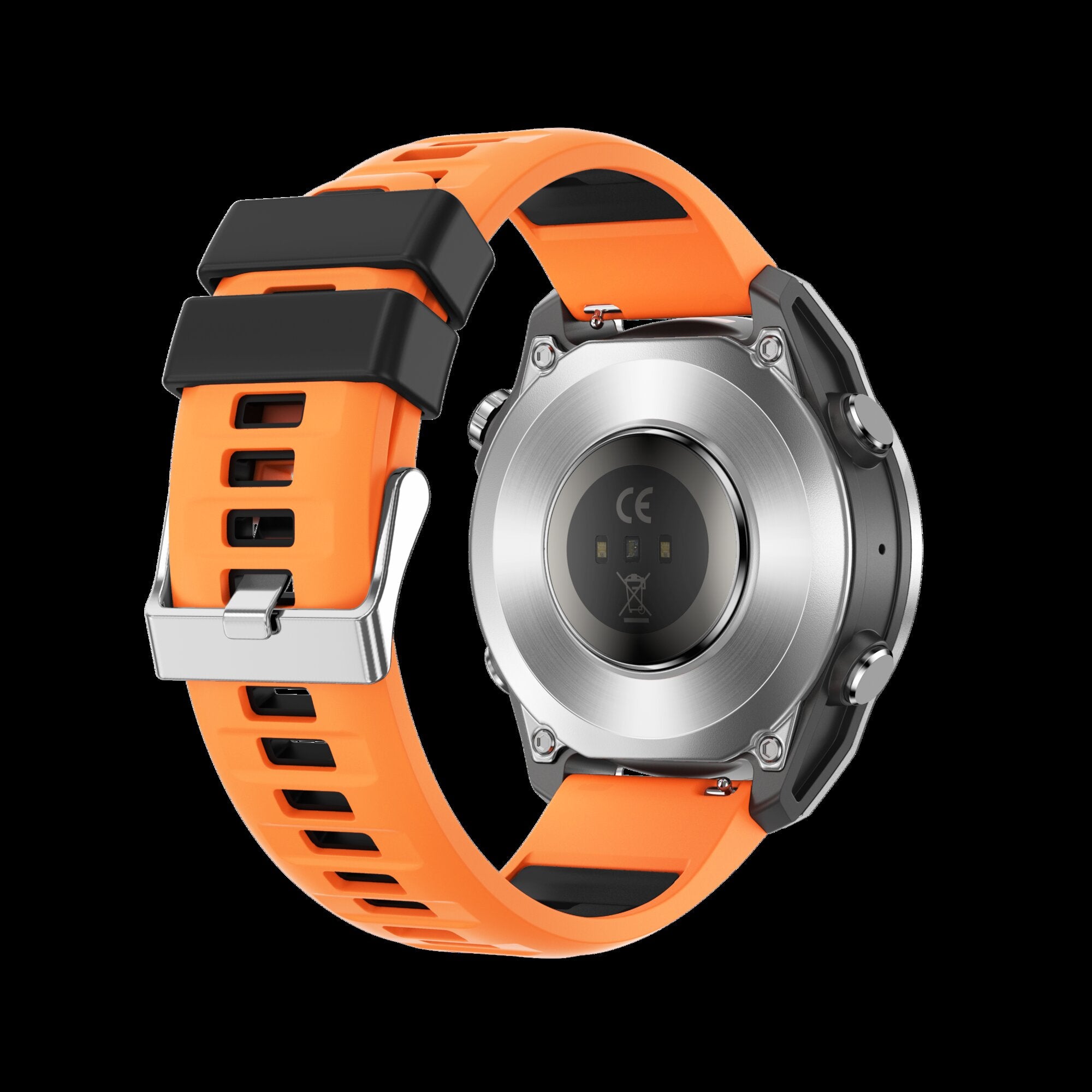 HD300 Smart Watch Orange Silicone - Band Detail